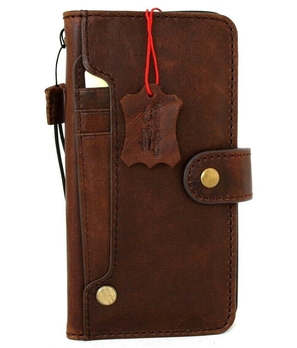Vintage Leather Wallet Case for Nubia Redmagic 11 pro : Book Style, Card Slots