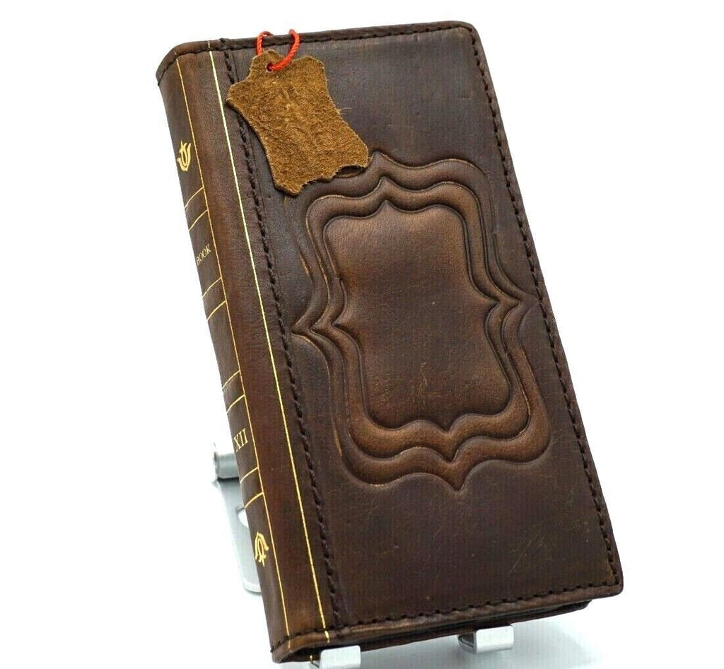 Vintage Leather Phone Case for Galaxy: Handmade Luxury Cover