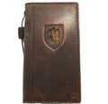 Genuine Leather Galaxy Phone Case: Art Wallet Book Cover