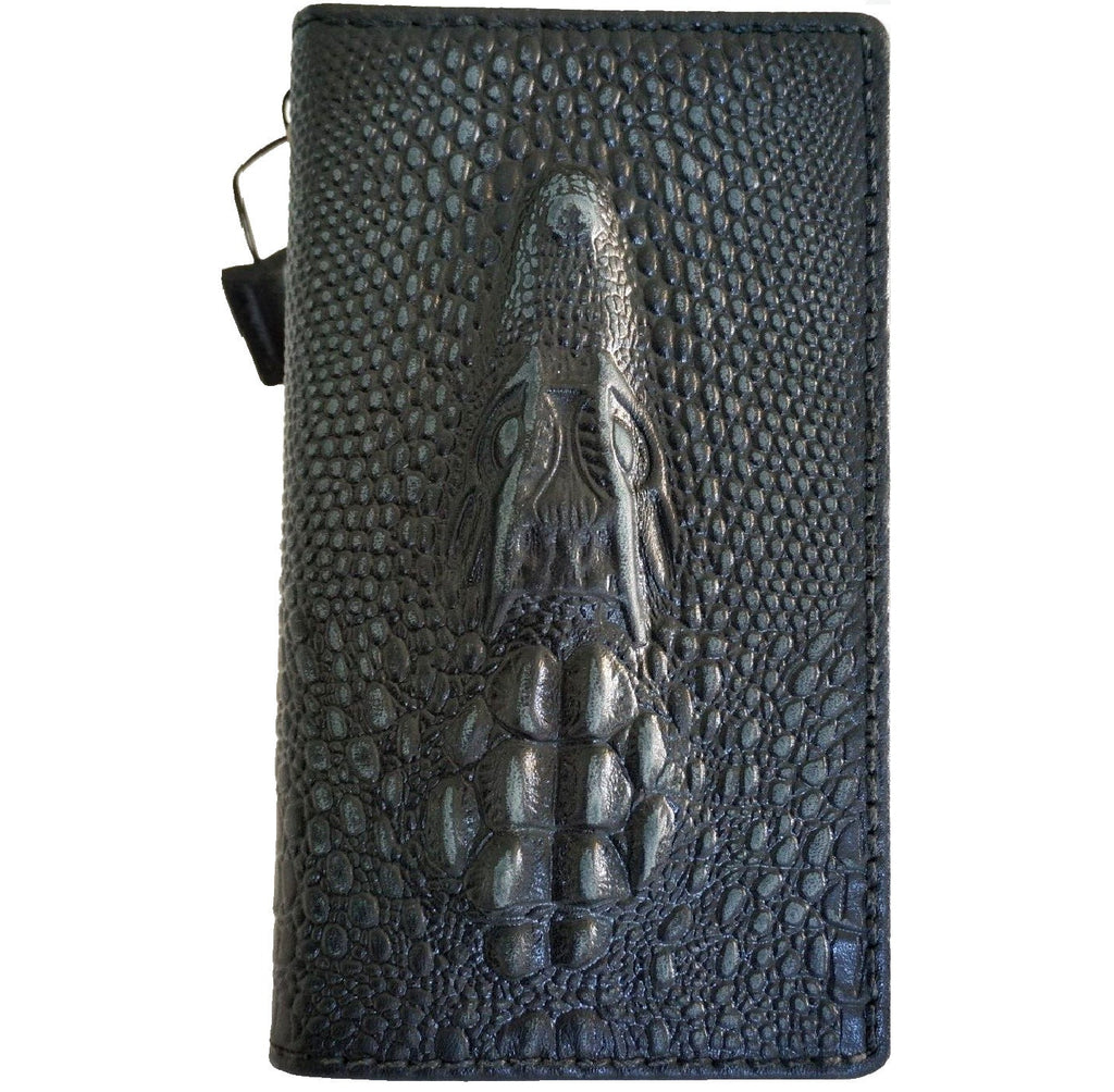 Genuine Leather Google Pixel Wallet Case: Vintage Credit Card Slots Cover