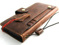 Handmade Leather Wallet Case for Google Pixel 10: Vintage Luxury Cover