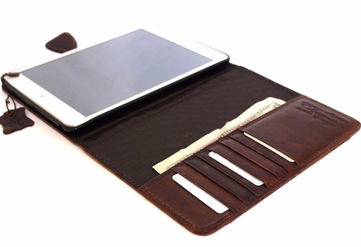 Vintage Leather iPad Case: Football Style for iPad 9.7"