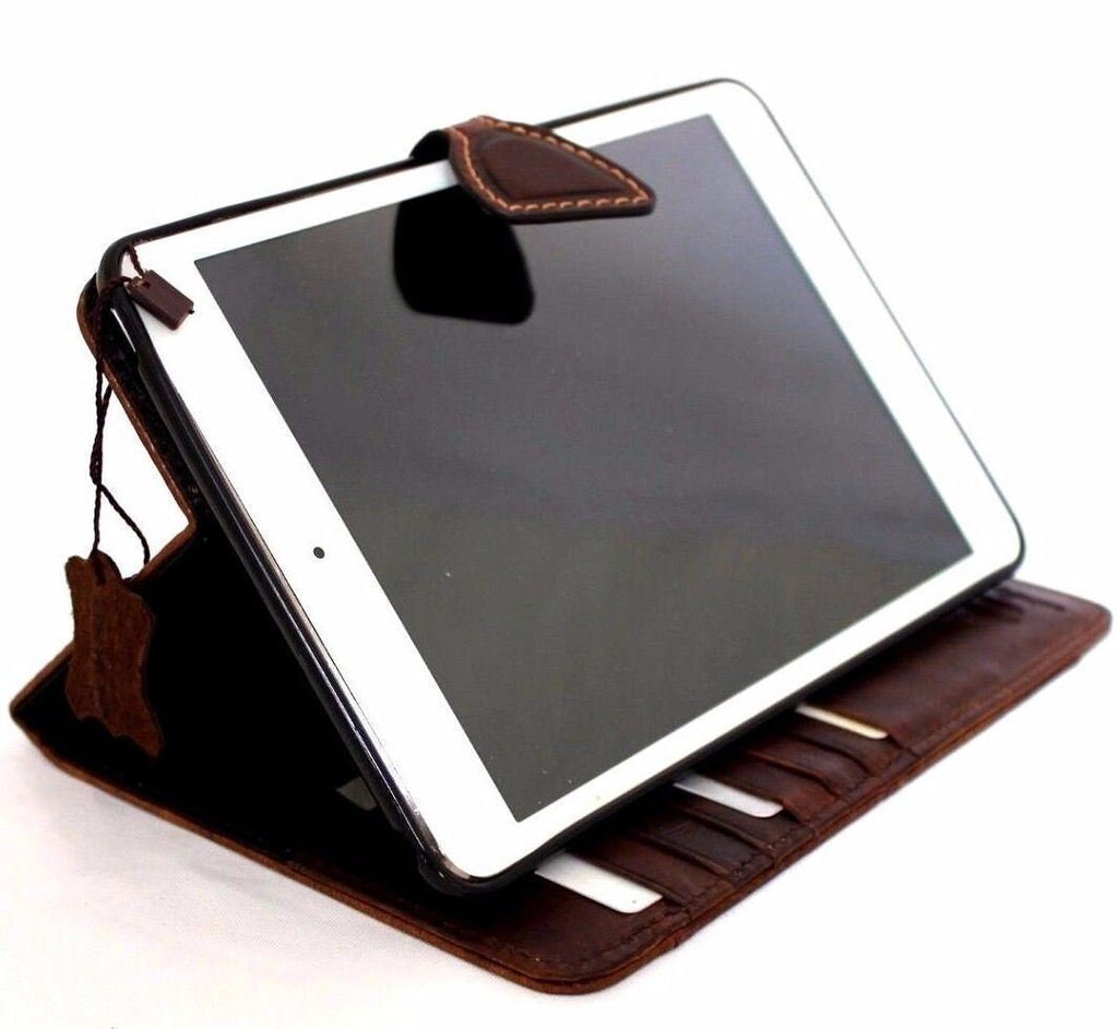Vintage Leather iPad Case: Football Style for iPad 9.7"