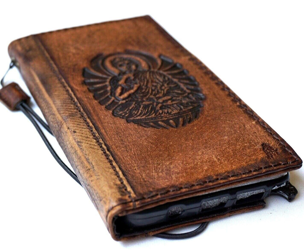 Vintage Buddha Leather iPhone Wallet Case