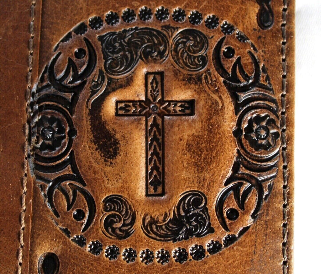 Vintage Leather Wallet Case for Google Pixel: Handmade Book Design
