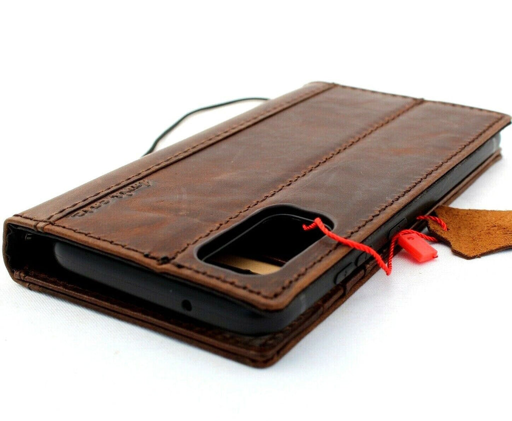 Genuine Leather fo OnePlus 6 8 9 PRO Case Wallet Handmade Wireless Luxury