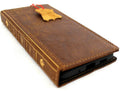 Genuine Leather fo OnePlus Open Case Wallet Handmade Wireless Luxury