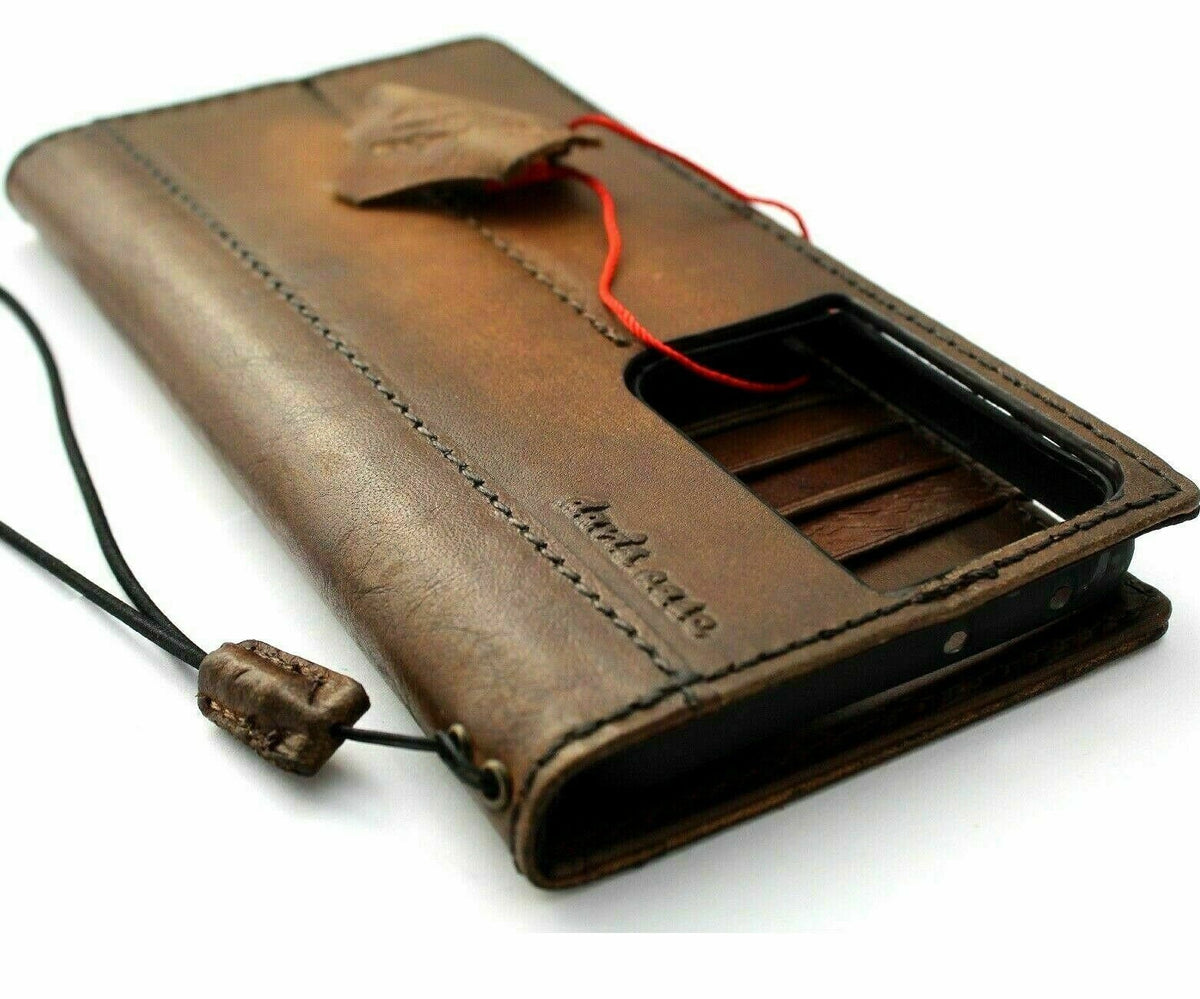 Genuine Leather fo OnePlus 9 9PRO Case Wallet Handmade Wireless Luxury