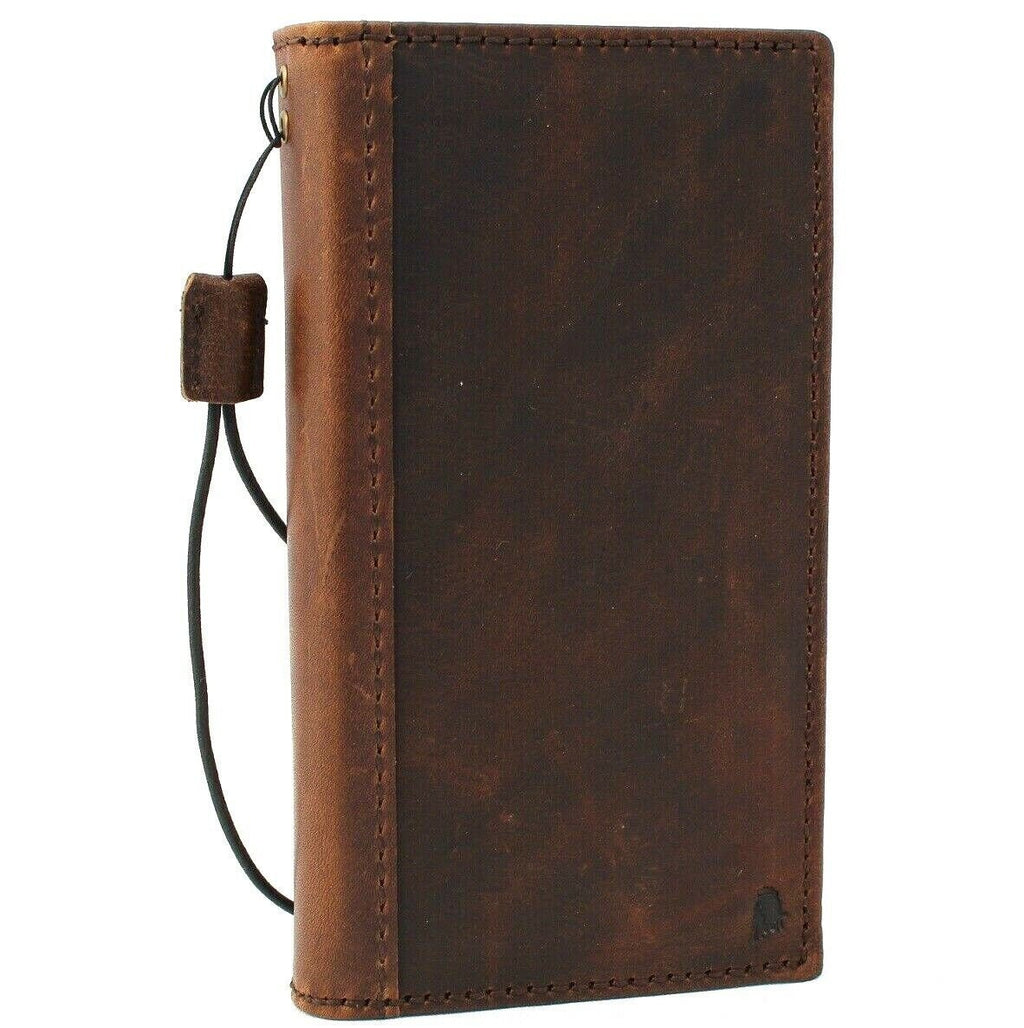 Genuine Leather fo OnePlus 6 8 9 PRO Case Wallet Handmade Wireless Luxury