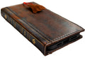 Handmade Leather Wallet Case for Galaxy Z Fold 2/3/4/5/6/7 - Polish Art Design