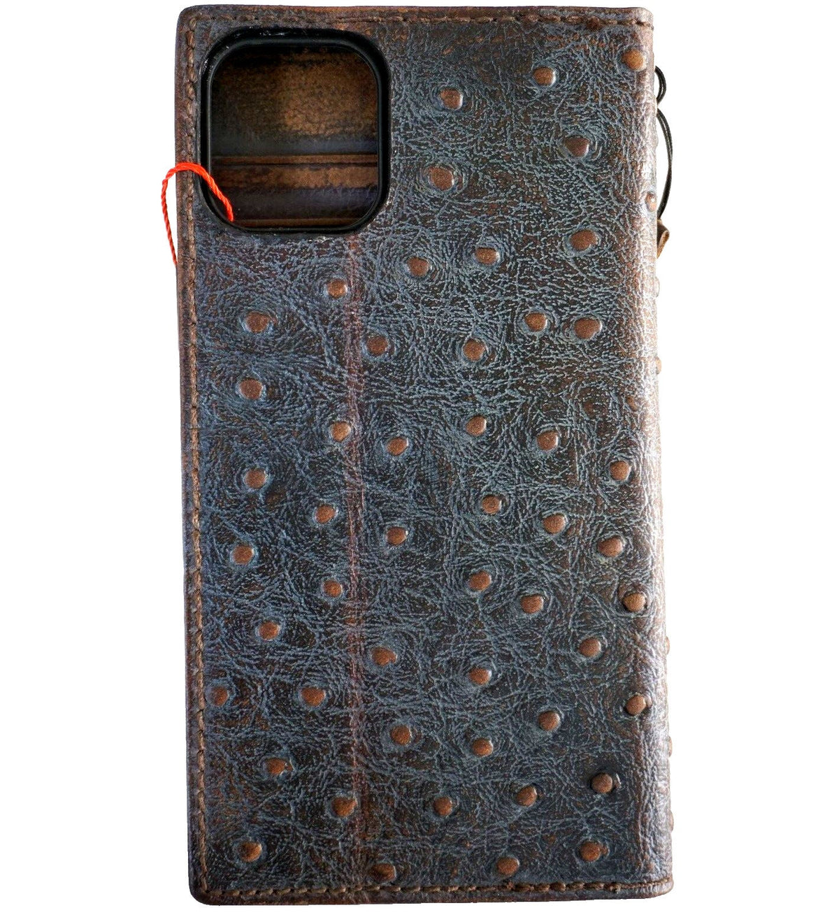 Handmade Leather Wallet Case for Google Pixel: Vintage Book Cover