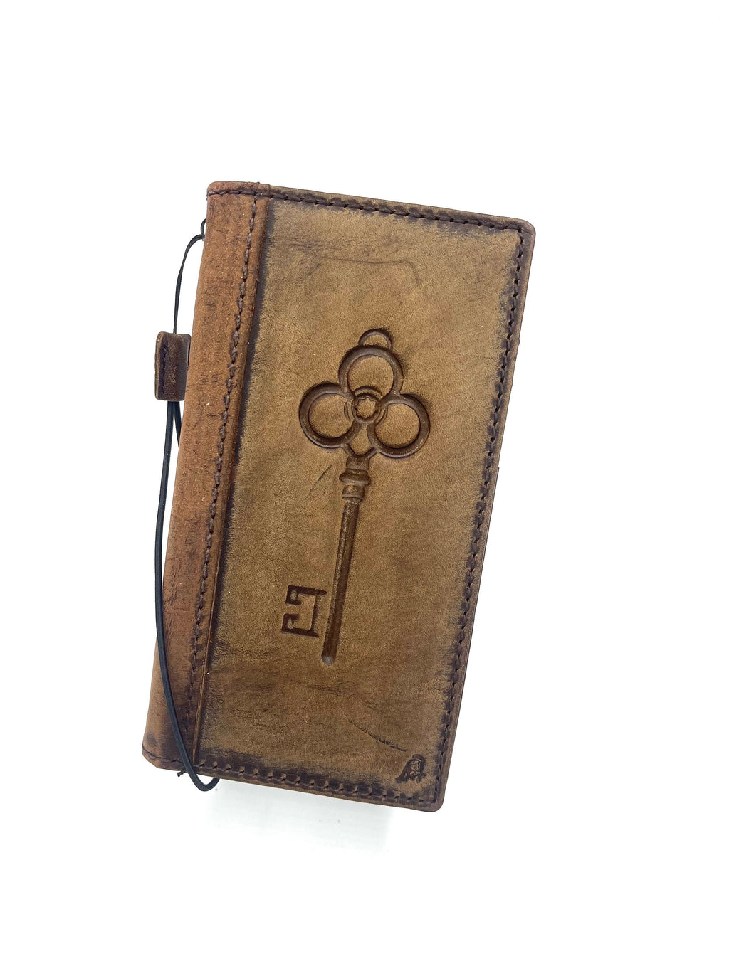 Handmade Leather OnePlus Open Wallet Case: Luxury Oiled Finish