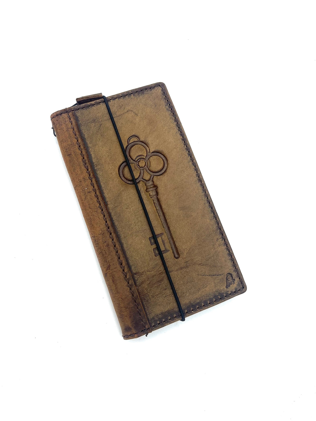 Vintage Leather Google Pixel Wallet Case: Key Design Card Slots