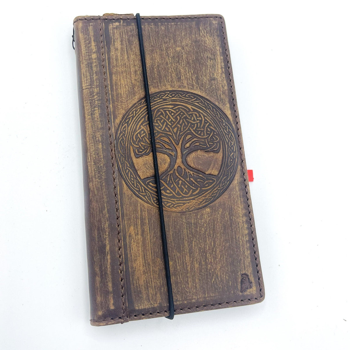 Embossed Tree of Life Leather Galaxy Wallet Case