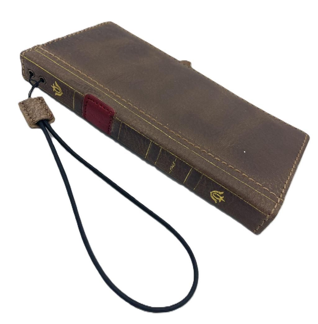 Handmade Leather OnePlus Open Case: Luxury Book Wallet
