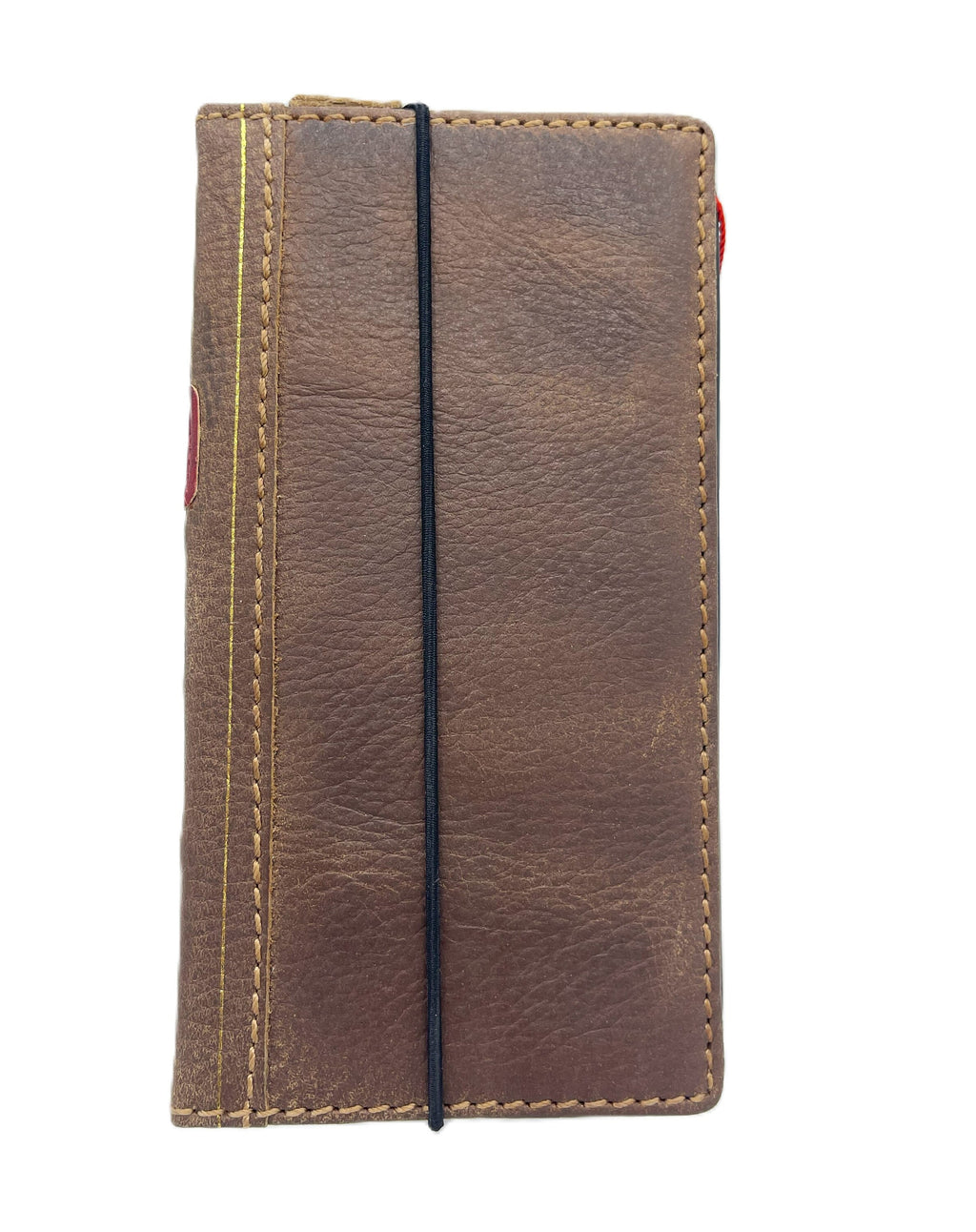 Handmade Leather Wallet Book Case for Vivo X Fold 3 Pro