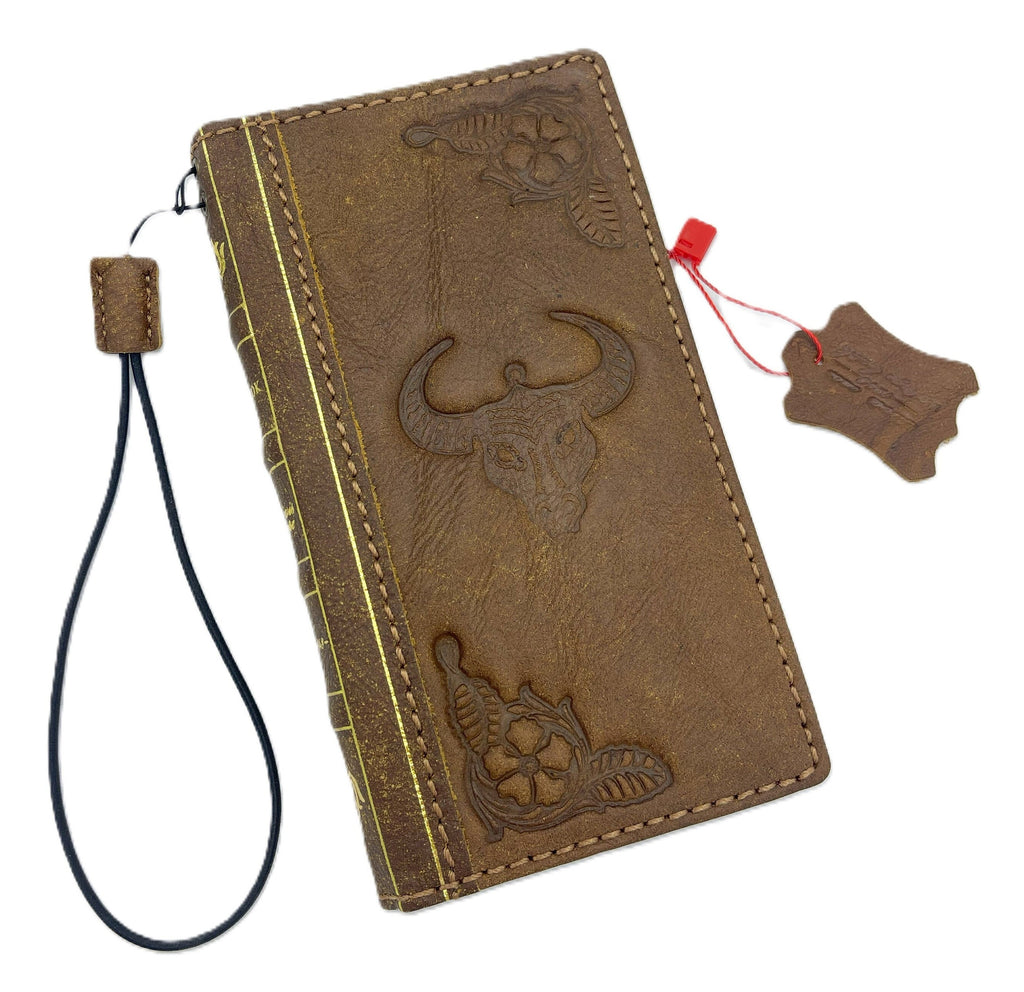 Genuine Leather fo OnePlus Open Case Wallet Handmade Wireless Luxury