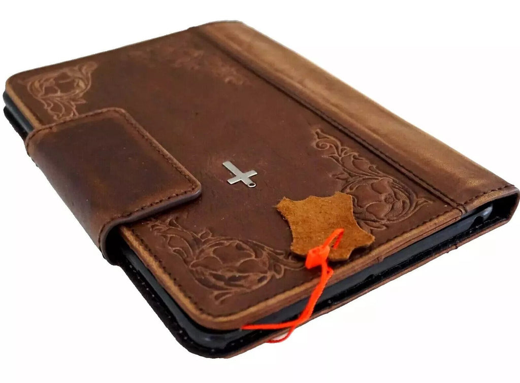 Vintage Leather iPad Mini Case: Magnetic Wallet Cover