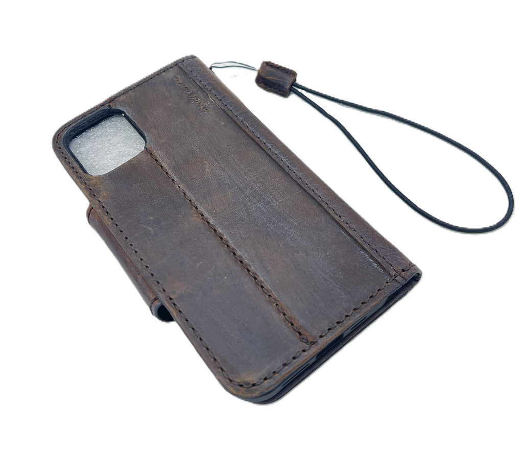 Handmade Leather Wallet Case for Galaxy Z Fold