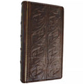 Vintage Style Leather iPhone Wallet Case: Book Cover with Card Slots