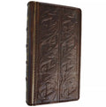Handmade Leather Wallet Case for OnePlus: Luxury Art Deco