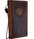 Tree Of Life Leather iPhone Wallet Case: Vintage Book Style Cover