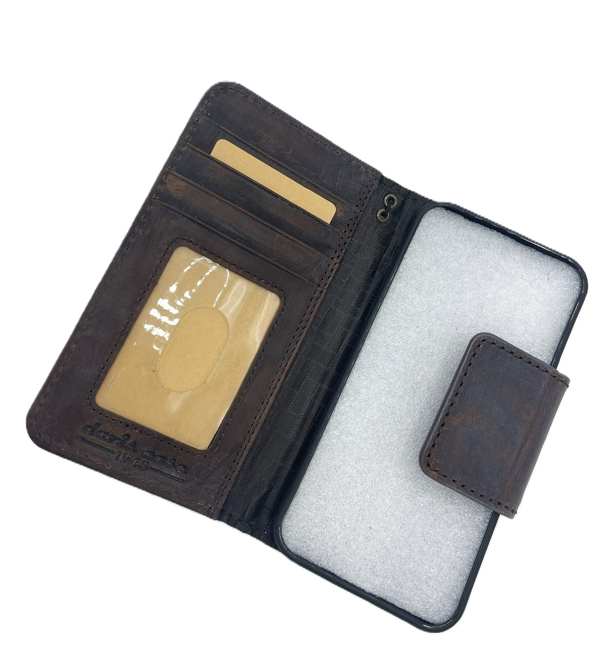 Handmade Leather Wallet Case for Galaxy S22 S23 S24 Ultra FE Note A Series