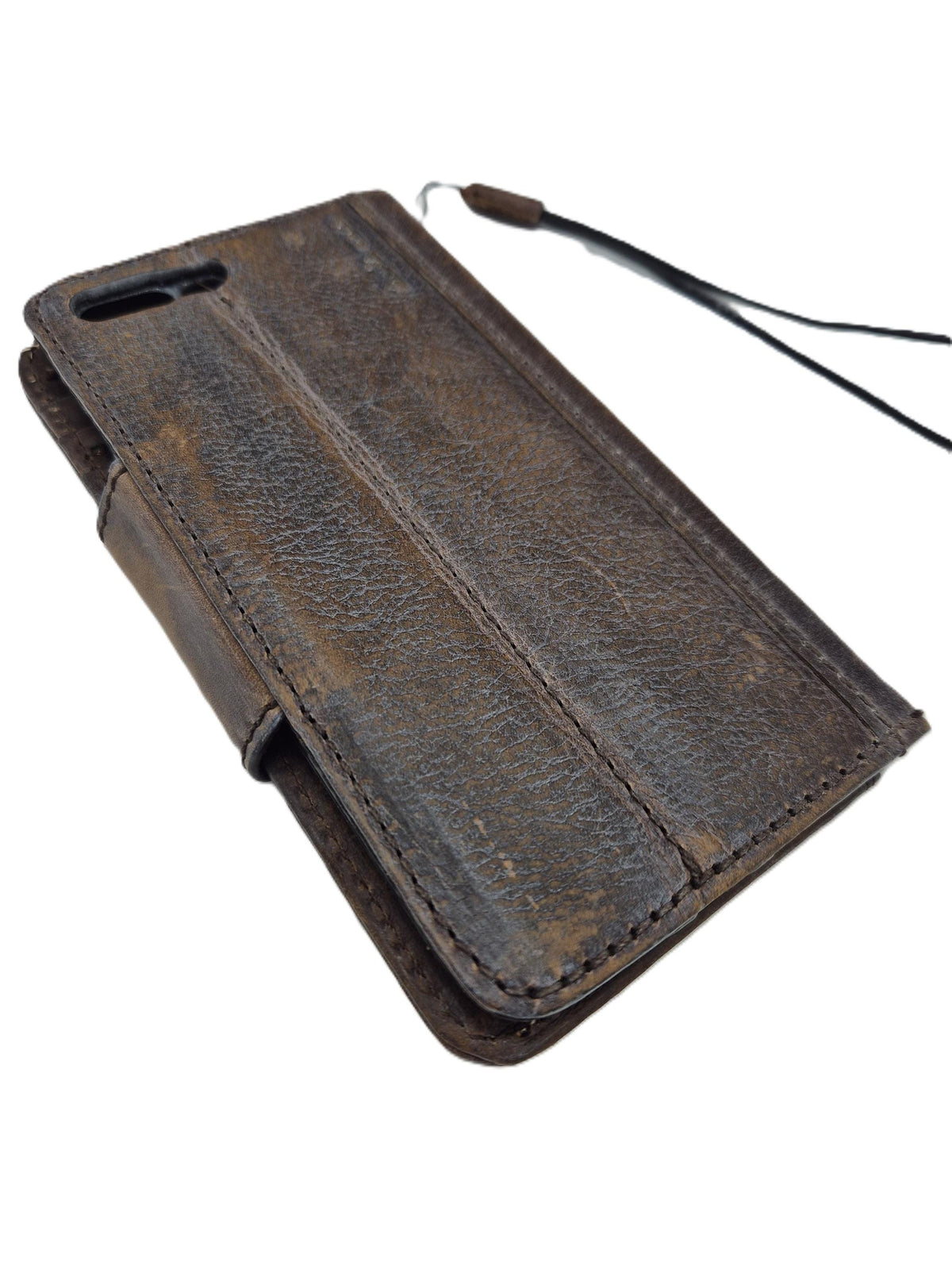 Handmade Leather Wallet Case for Oppo Find N3, Reno 12 Pro