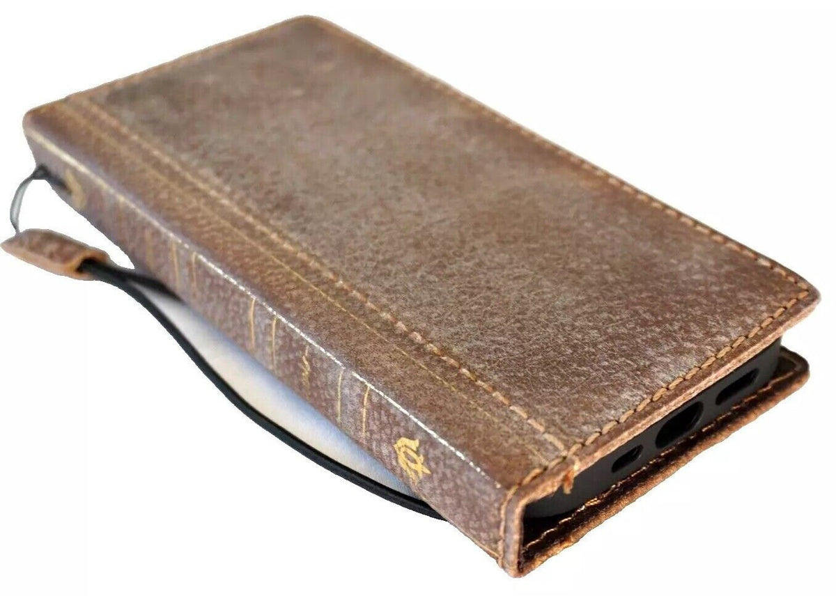 Vintage Leather Wallet Case for Galaxy S22 S23 S24 Ultra