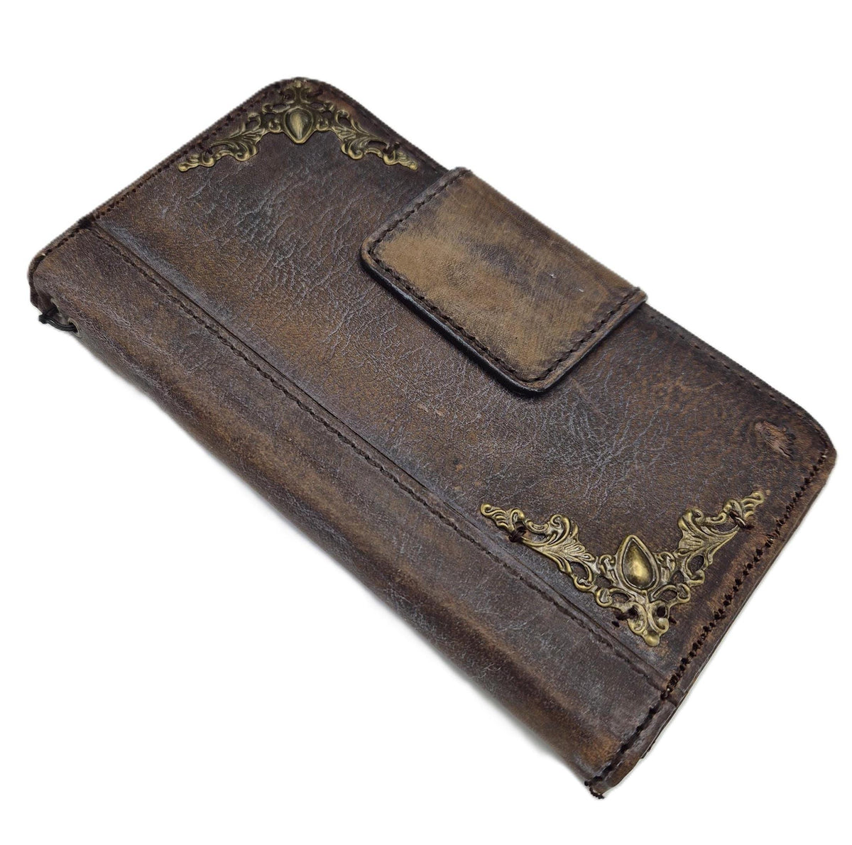 Vintage Leather Wallet Case for Google Pixel
