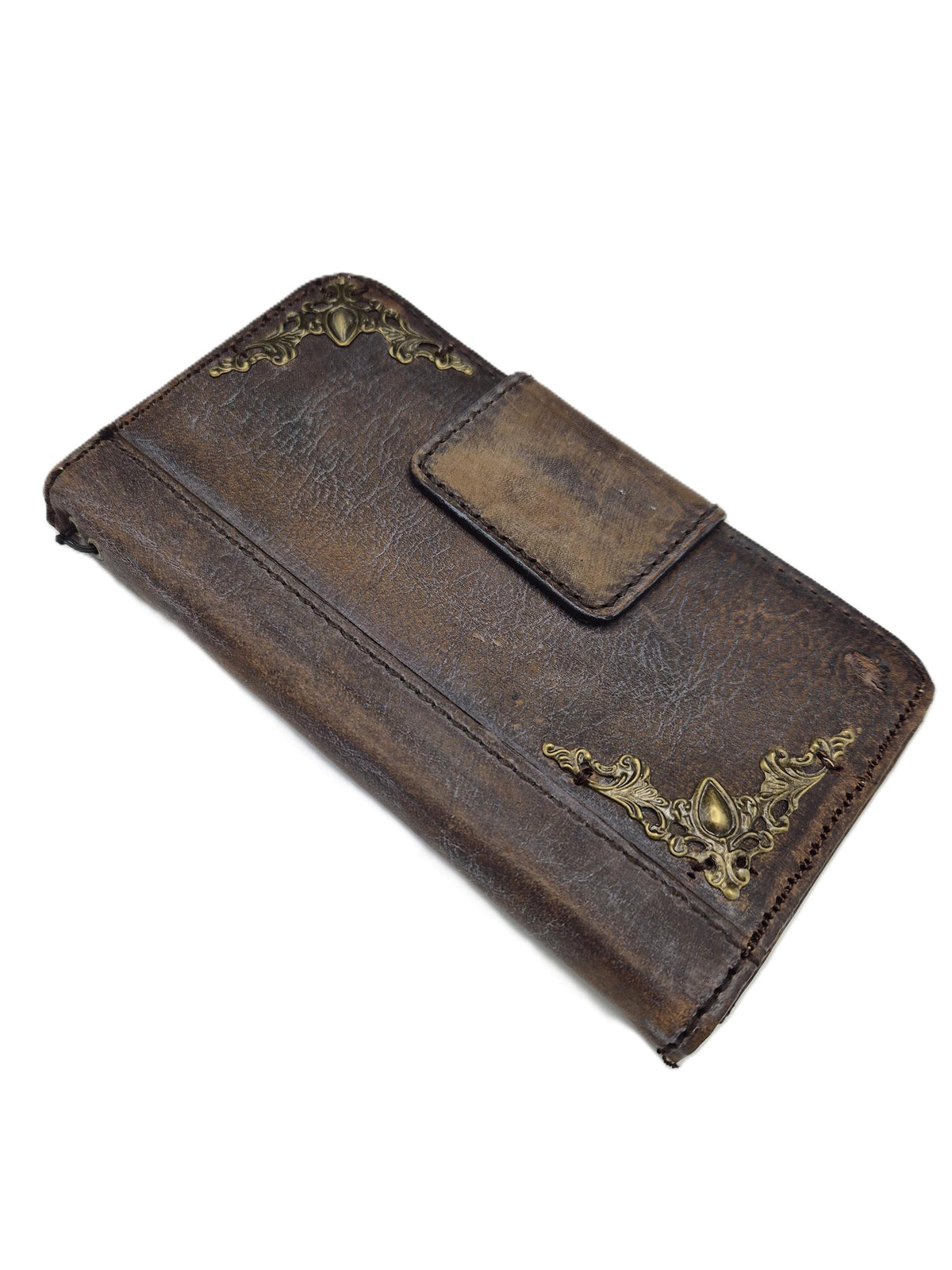 Genuine Leather fo OnePlus Open Case Wallet Handmade Wireless Luxury