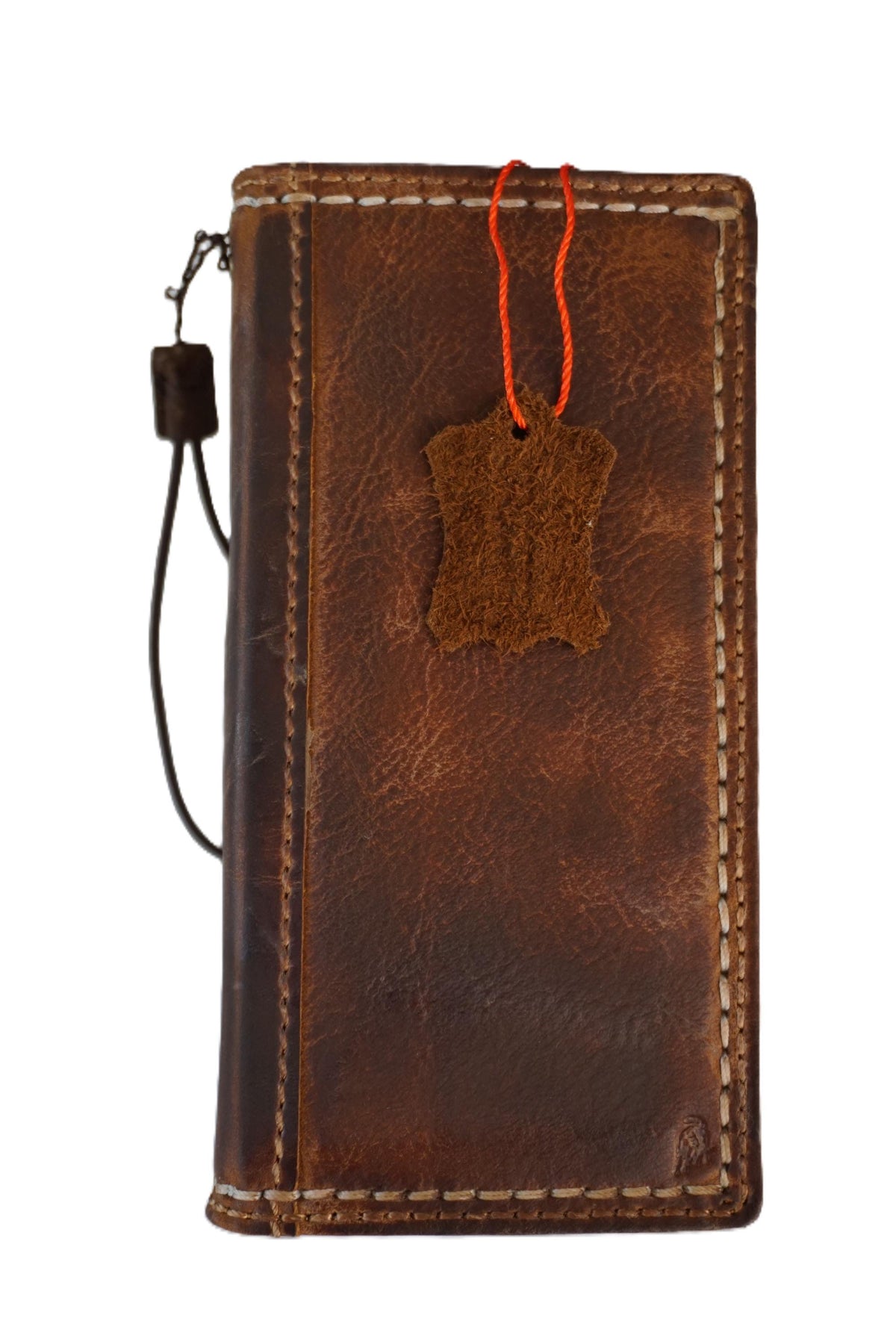 Handmade Leather Wallet Case for Galaxy Z Fold
