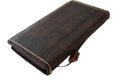 Genuine Leather fo OnePlus Open cover Wallet Handmade Wireless Luxury Hand sewing