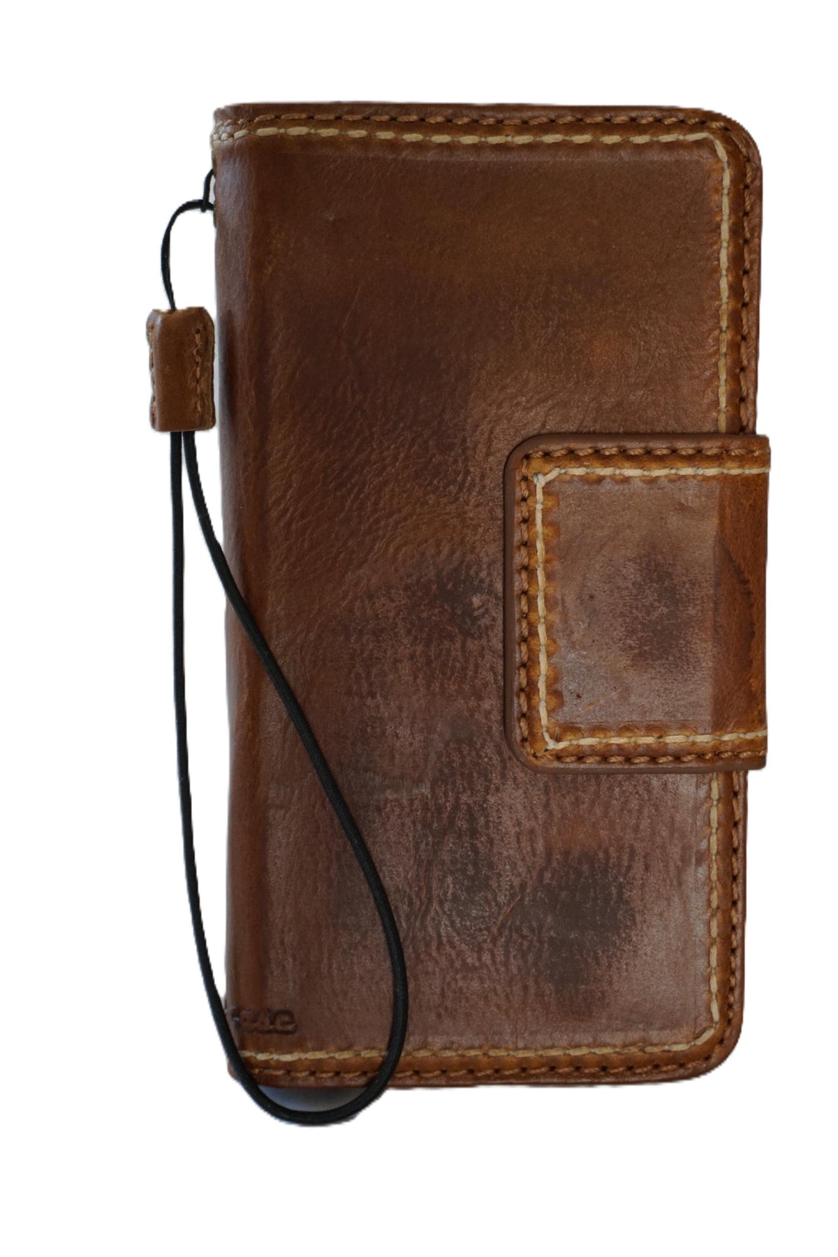 Genuine Leather fo OnePlus Open cover Wallet Handmade Wireless Luxury Hand sewing