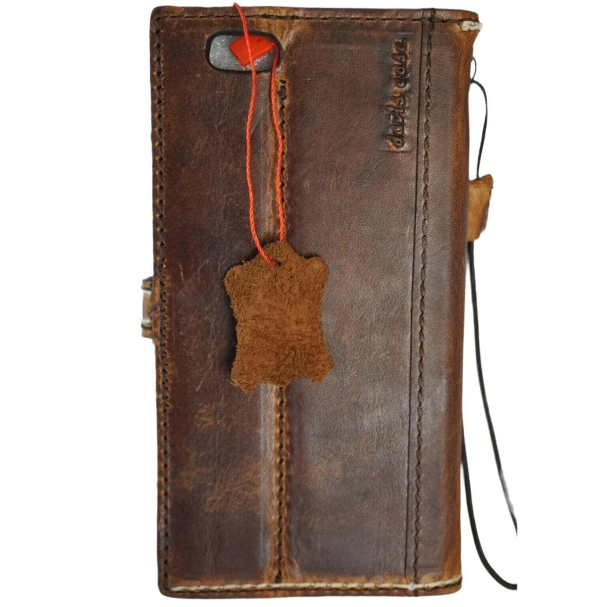 Genuine Leather fo OnePlus Open cover Wallet Handmade Wireless Luxury Hand sewing