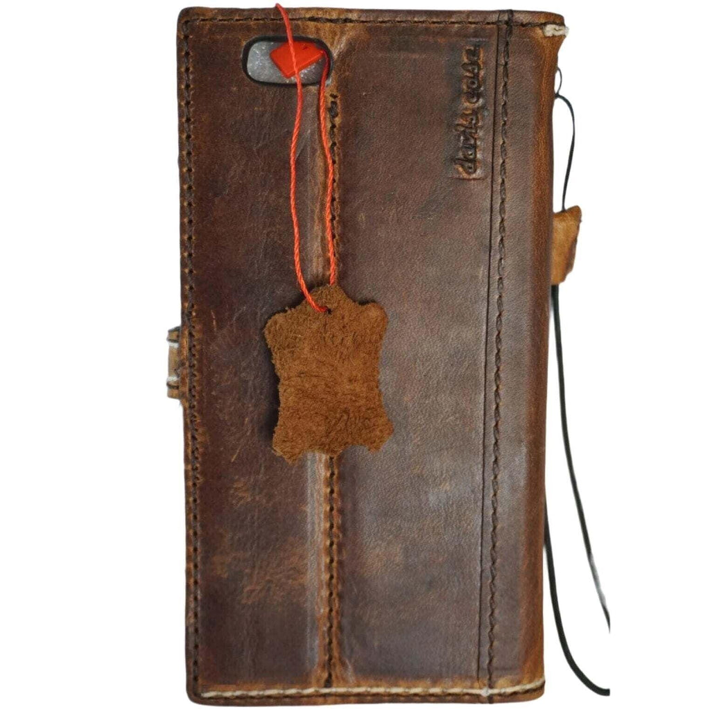 Genuine Leather fo OnePlus Open cover Wallet Handmade Wireless Luxury Hand sewing