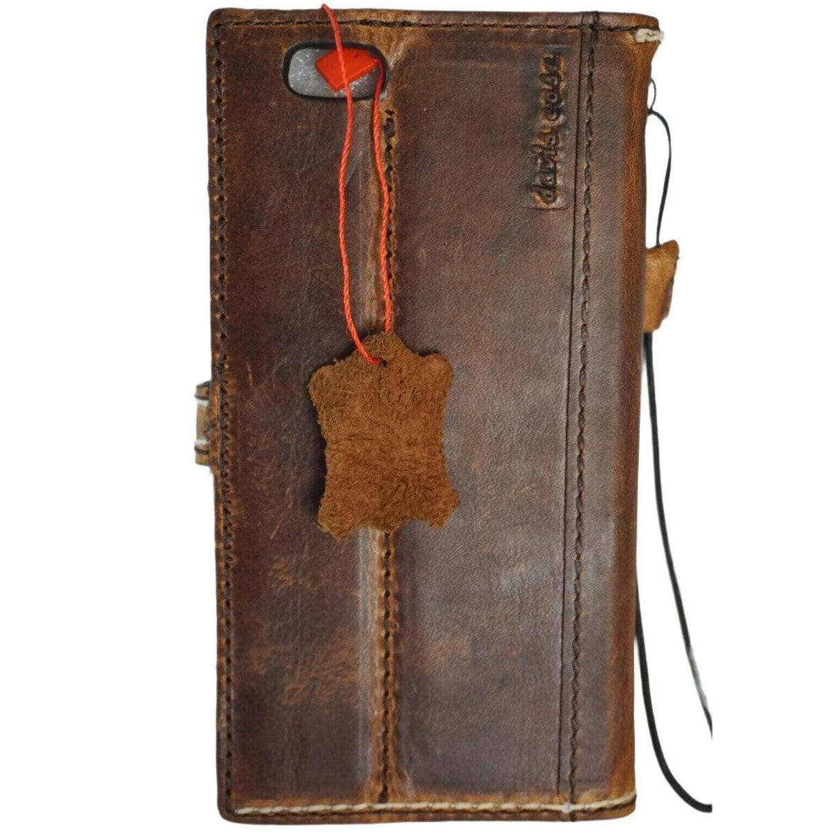 Genuine Leather fo OnePlus Open cover Wallet Handmade Wireless Luxury Hand sewing