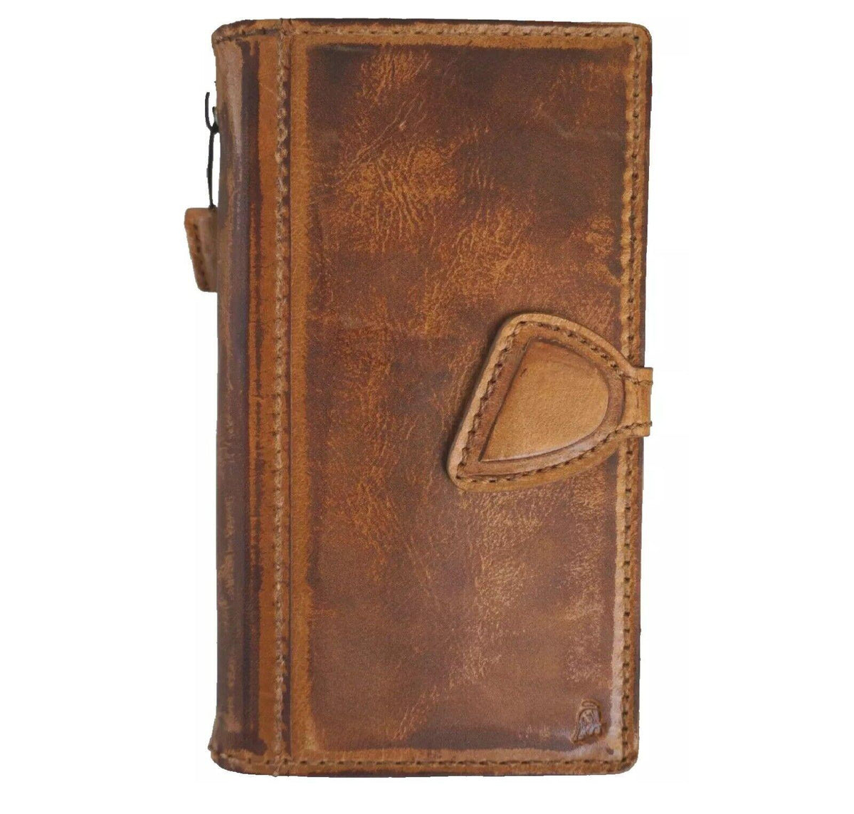 Genuine Leather fo OnePlus Open Case Wallet Handmade Wireless Luxury Diy Polish