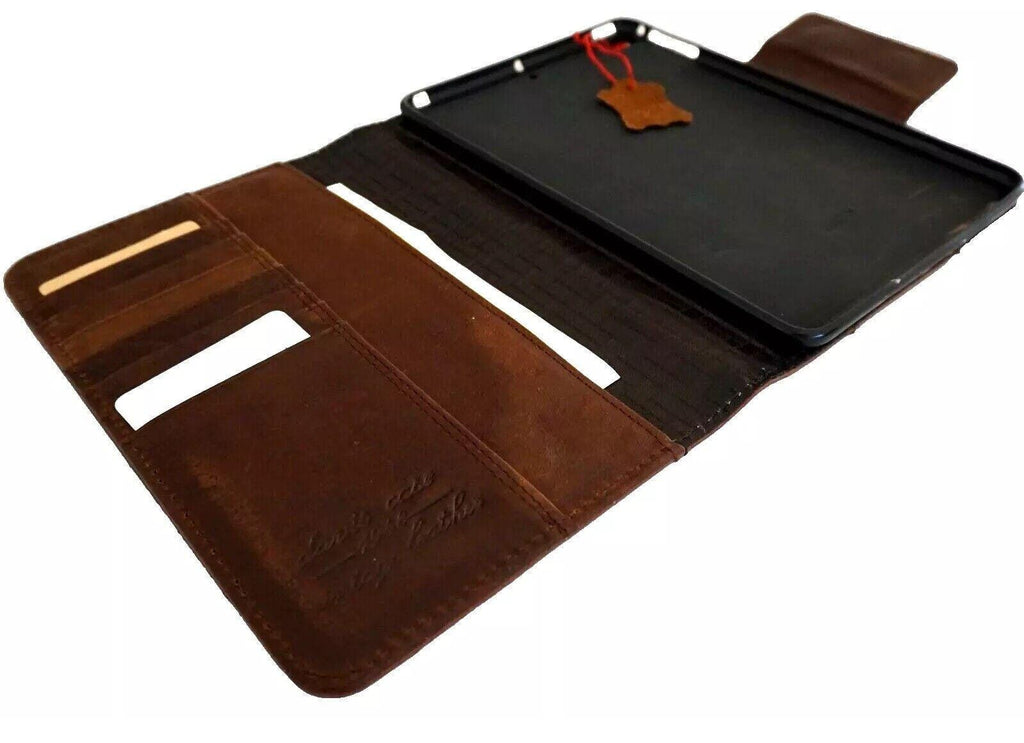 Vintage Leather iPad Mini Case: Magnetic Wallet Cover