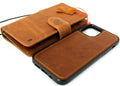 Vintage Leather iPhone Wallet Case: Stamped Emboss, Card Slots