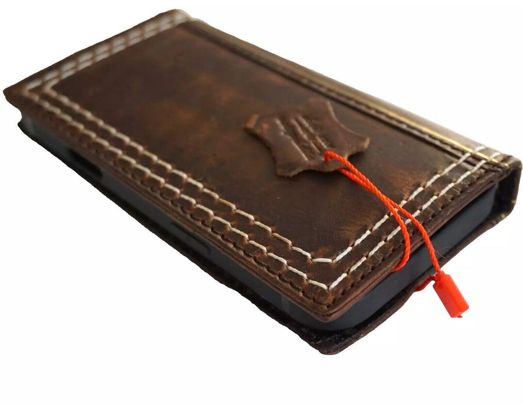 Genuine Leather fo OnePlus 9 9PRO Case Wallet Handmade Wireless Luxury Case Art Design
