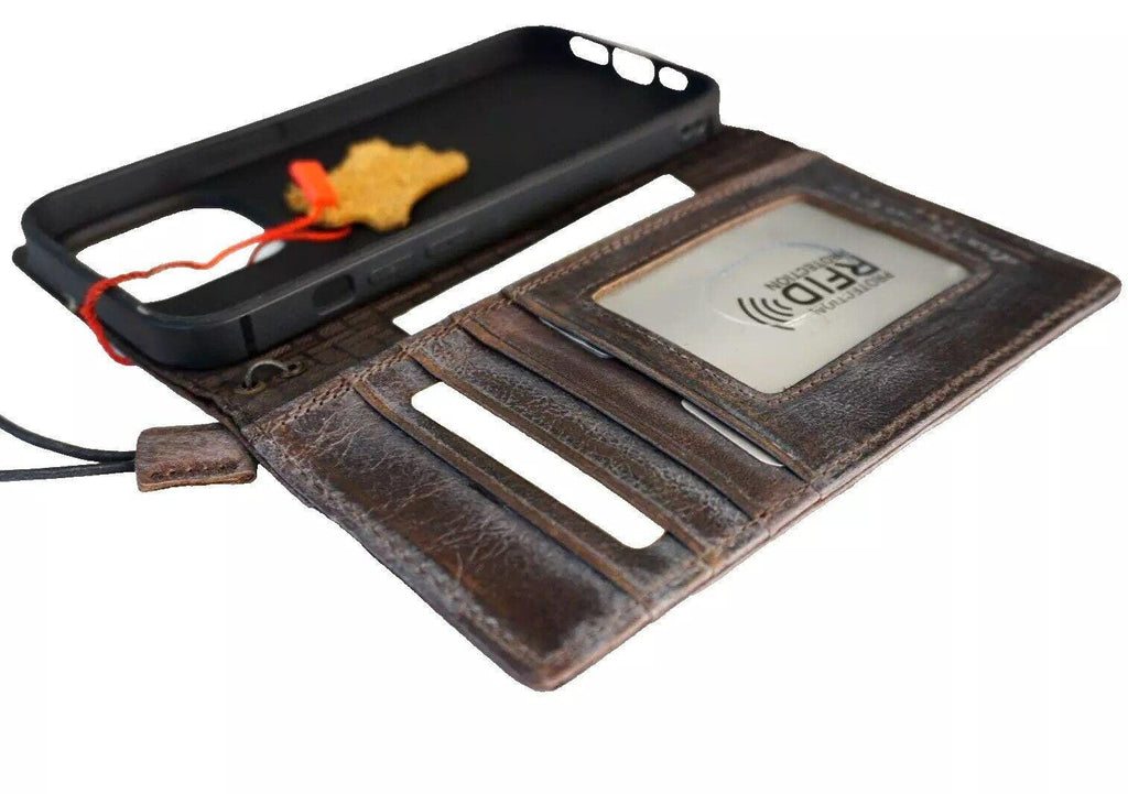 Ostrich Style Leather Wallet Case for Google Pixel
