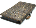 Handmade Leather iPhone Wallet Case: Removable Card Slots, Art DIY