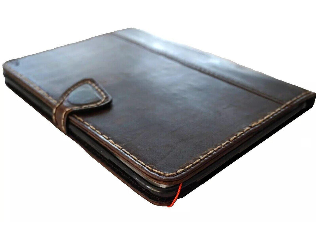 Genuine Leather iPad Pro/Air Case: Magnetic, Credit Card Slots