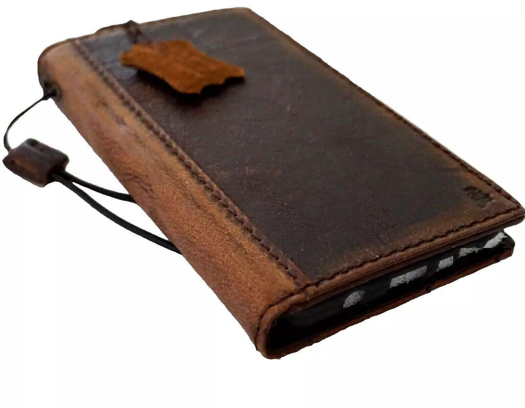 Genuine Leather fo OnePlus 6 8 9 PRO Case Wallet Handmade Wireless Luxury
