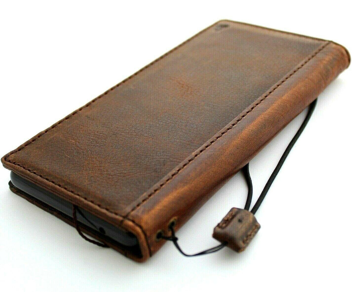 Handmade Genuine Leather Wallet Case for Google Pixel