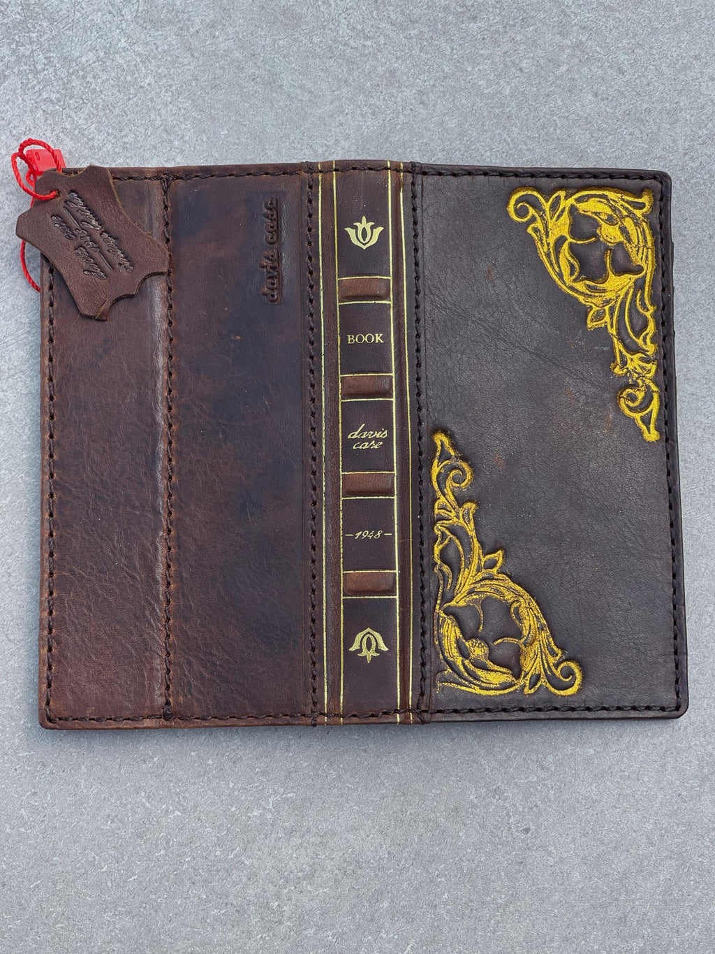 Handmade Leather Book Wallet Case for OnePlus Oppo Find N3