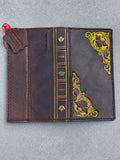 Handmade Leather Book Wallet Case for OnePlus Oppo Find N3
