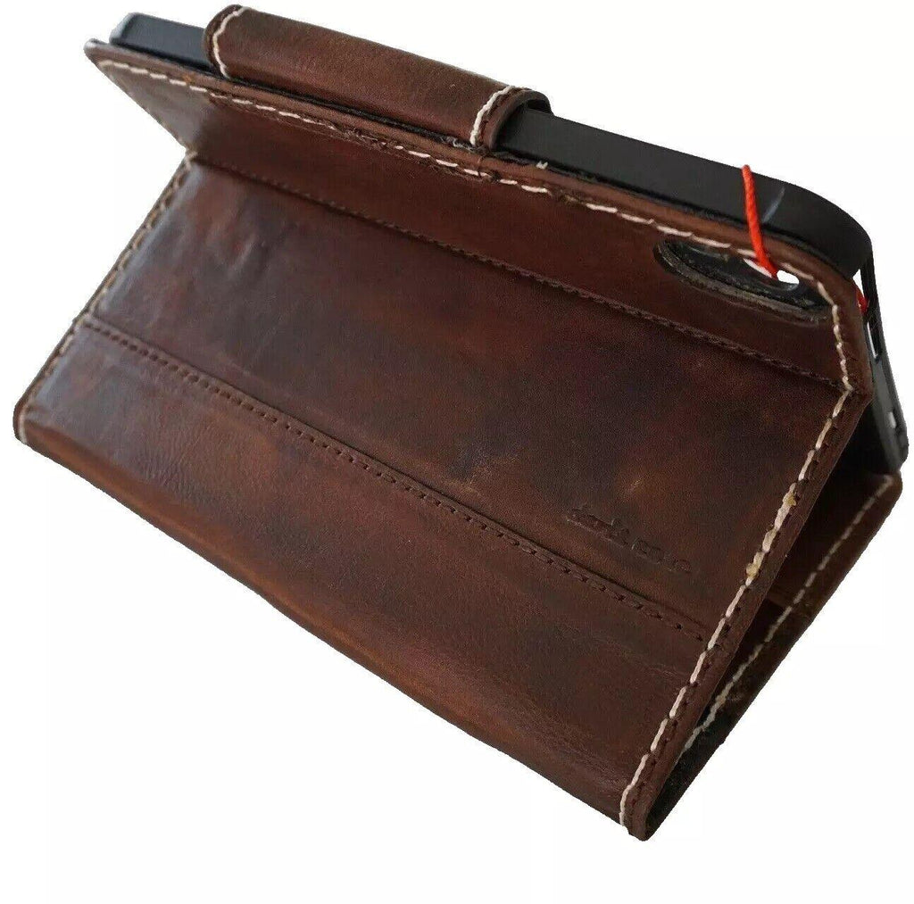 Vintage Leather iPad 11 13 10.9 9.7 Air Pro Case Hand Sewn Pen Holder