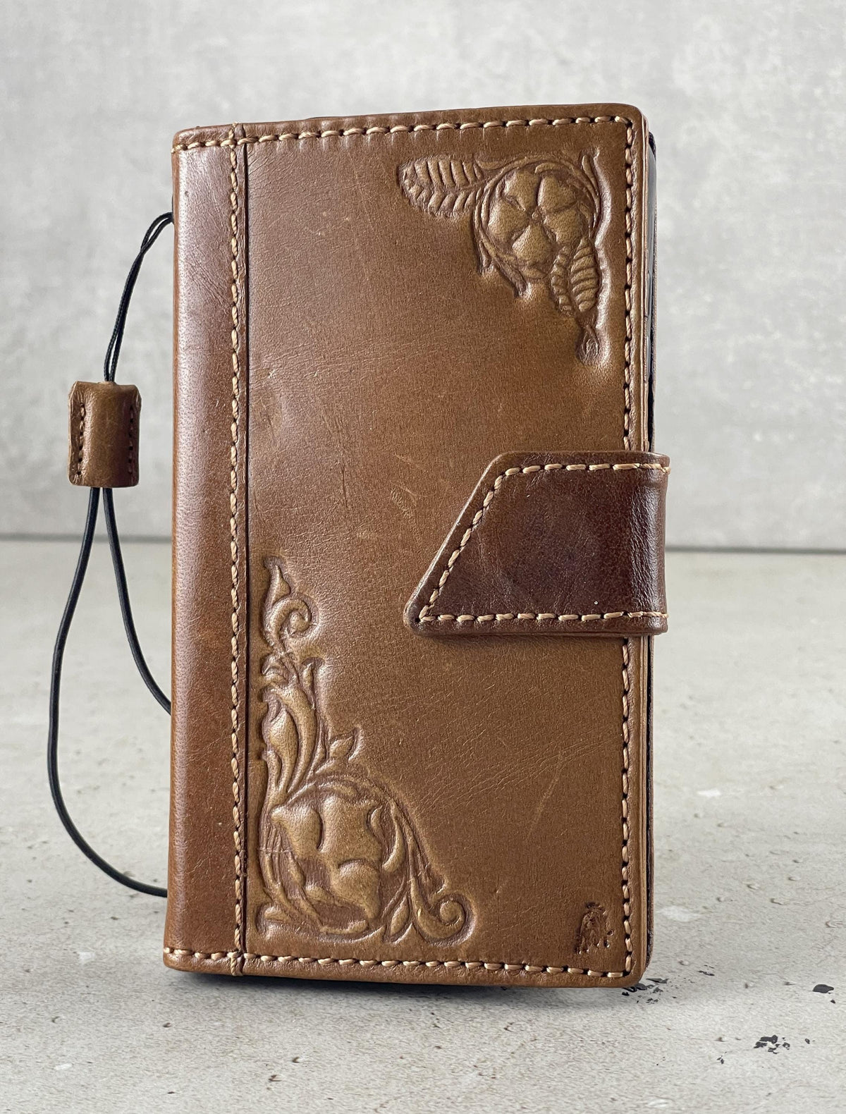 Genuine Leather fo OnePlus 9 9PRO Case Wallet Handmade Wireless Luxury Case Art Design